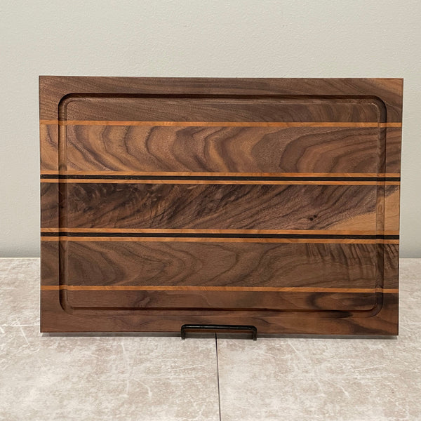 Signature Stripe Cutting Board - Bengal w/Juice Groove