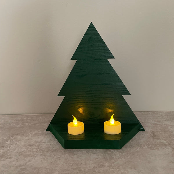 Christmas Tree Candle Holder