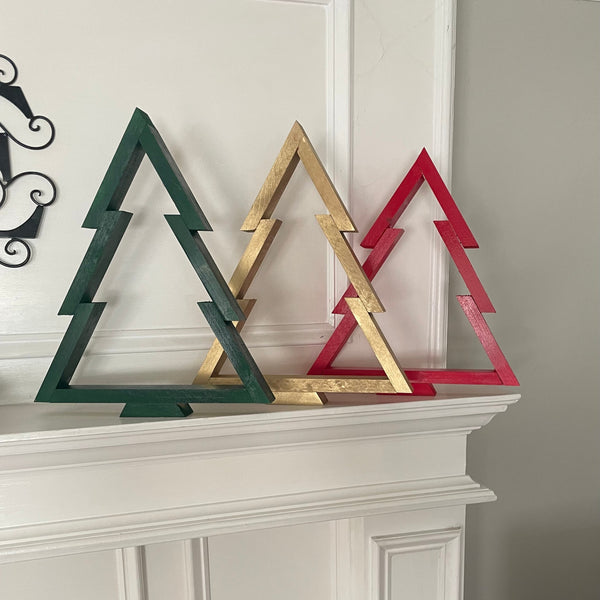 Wooden Holiday Trees